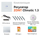 ZONT Climatic 1.3 Погодозависимый автоматический GSM / Wi-Fi регулятор (1 ГВС + 3 прямых/смесительных) с доставкой в Бердск